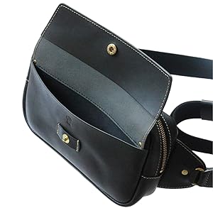 Amazon | [PORCO ROSSO] ボディバッグ メンズ 本革 栃木レザー